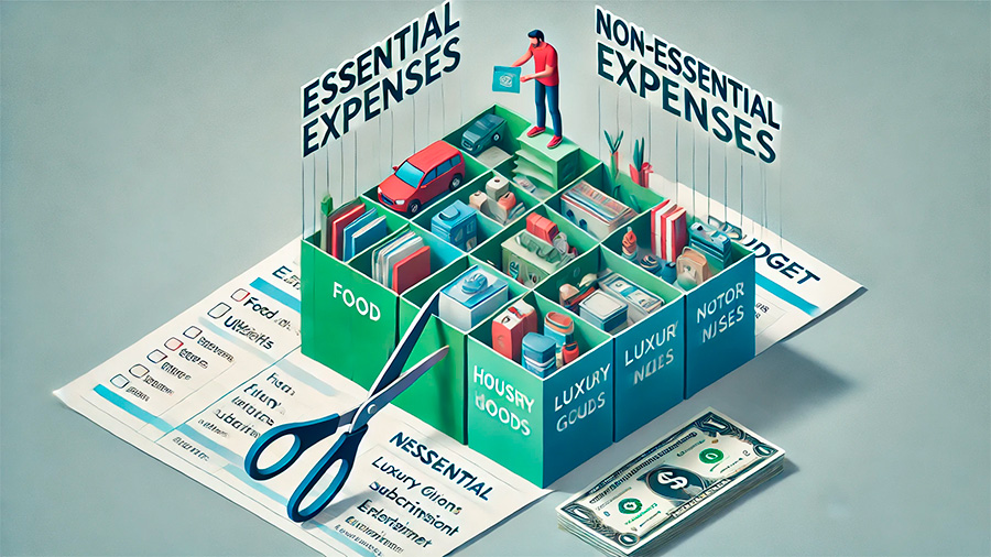 Cut non essential expenses